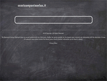 Tablet Screenshot of ccsvicampaniaonlus.it